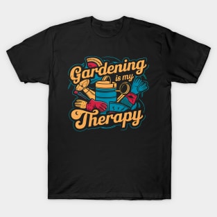 Gardening is my Therapy  | Gardening T-Shirt